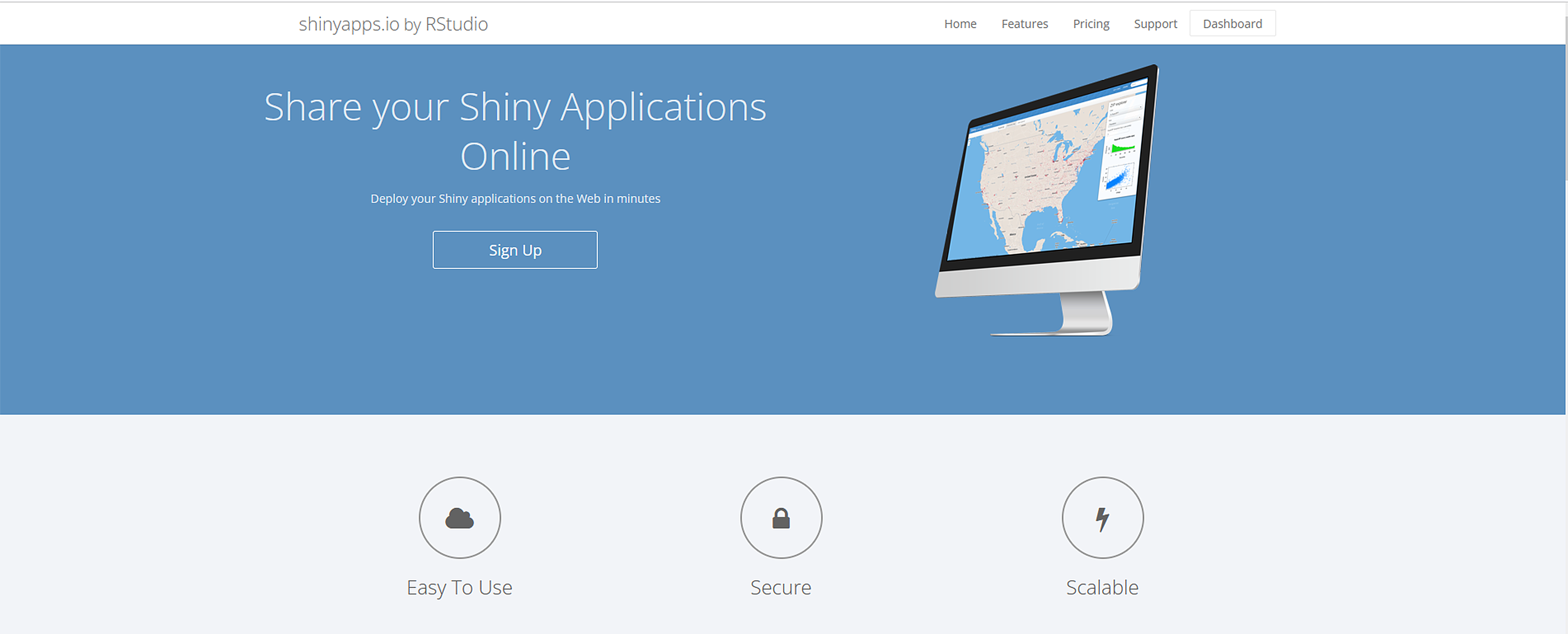 The *shiny* apps website (https://www.shinyapps.io/).