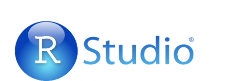 The RStudio logo.