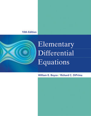 Elementary Differential Equations, 10th ed.;978-0-470-45832-7